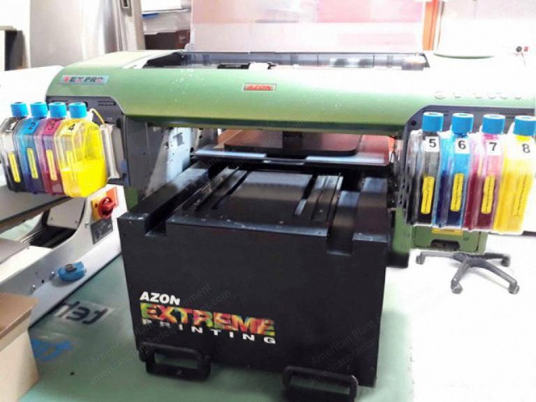 Azon, TexPro, 2012, DTG Printer, CMYK Colors, with Software