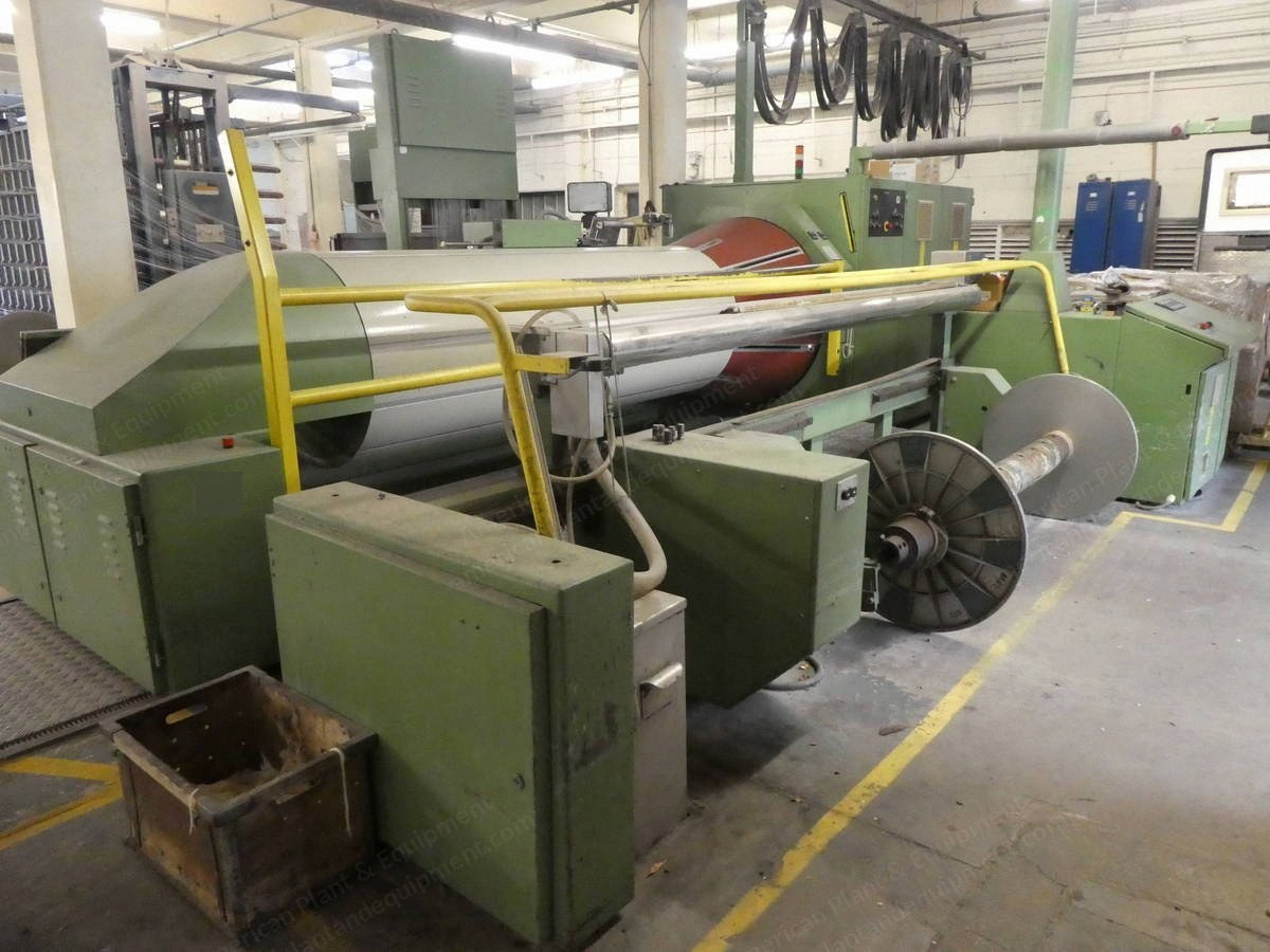 Karl Mayer, EOM 2250, 2001, Section Warper, 1800mm, Benninger Creel 480 Ends