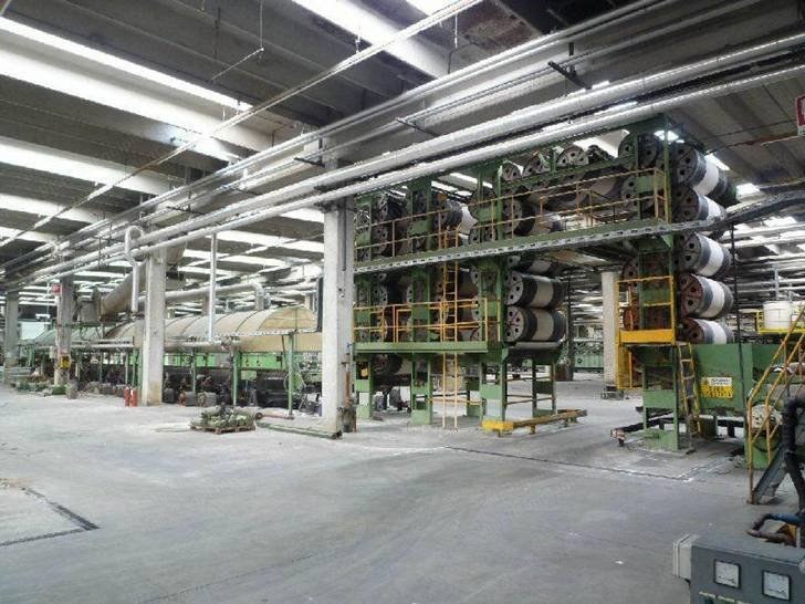 Morrison Mercerizing Continuous Range, 1800mm, Soda Impregnation, 30 Drums, Clip Stenter
