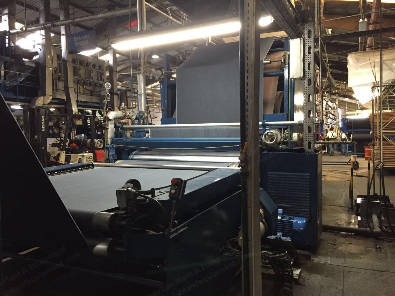 Cibitex Sanforizing Range, 1994, Roller Width 2000mm, Max Fabric Width 1900mm, 440V/60Hz