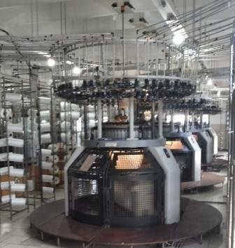 Mayer & Cie, MPU 1.6, 2003, 30" Diameter, 18/20 Gauge, Platted Terry Knitting Machine
