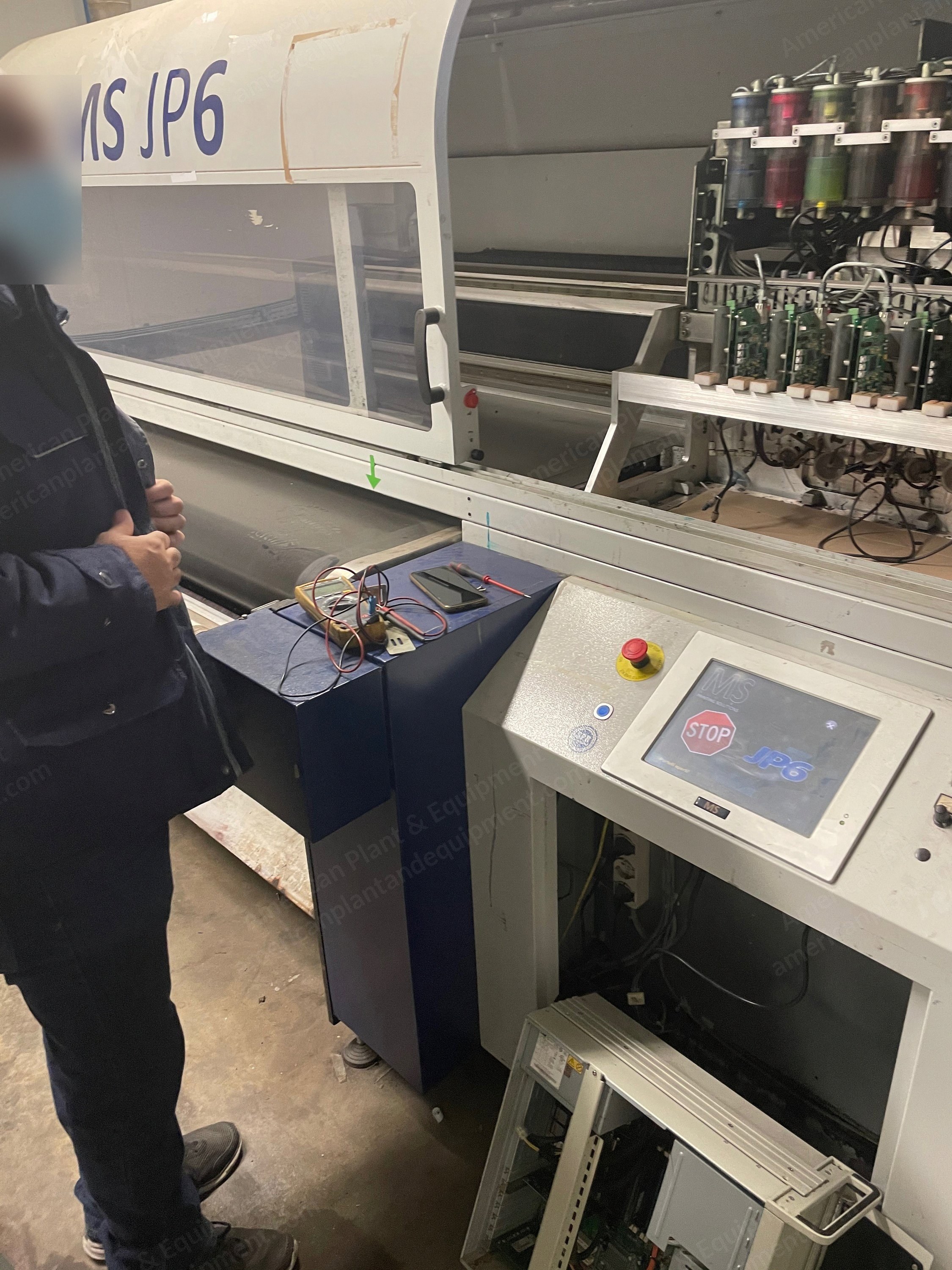 MS, JP 6, 2013, 1800mm Width, 8 Heads, Digital Printing Machine