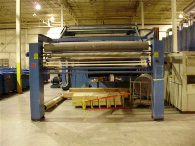 Santex, Tensionless Dryer, 1993, 5 Zones, Gas, 2 Pass, 98" (2489mm) Wide