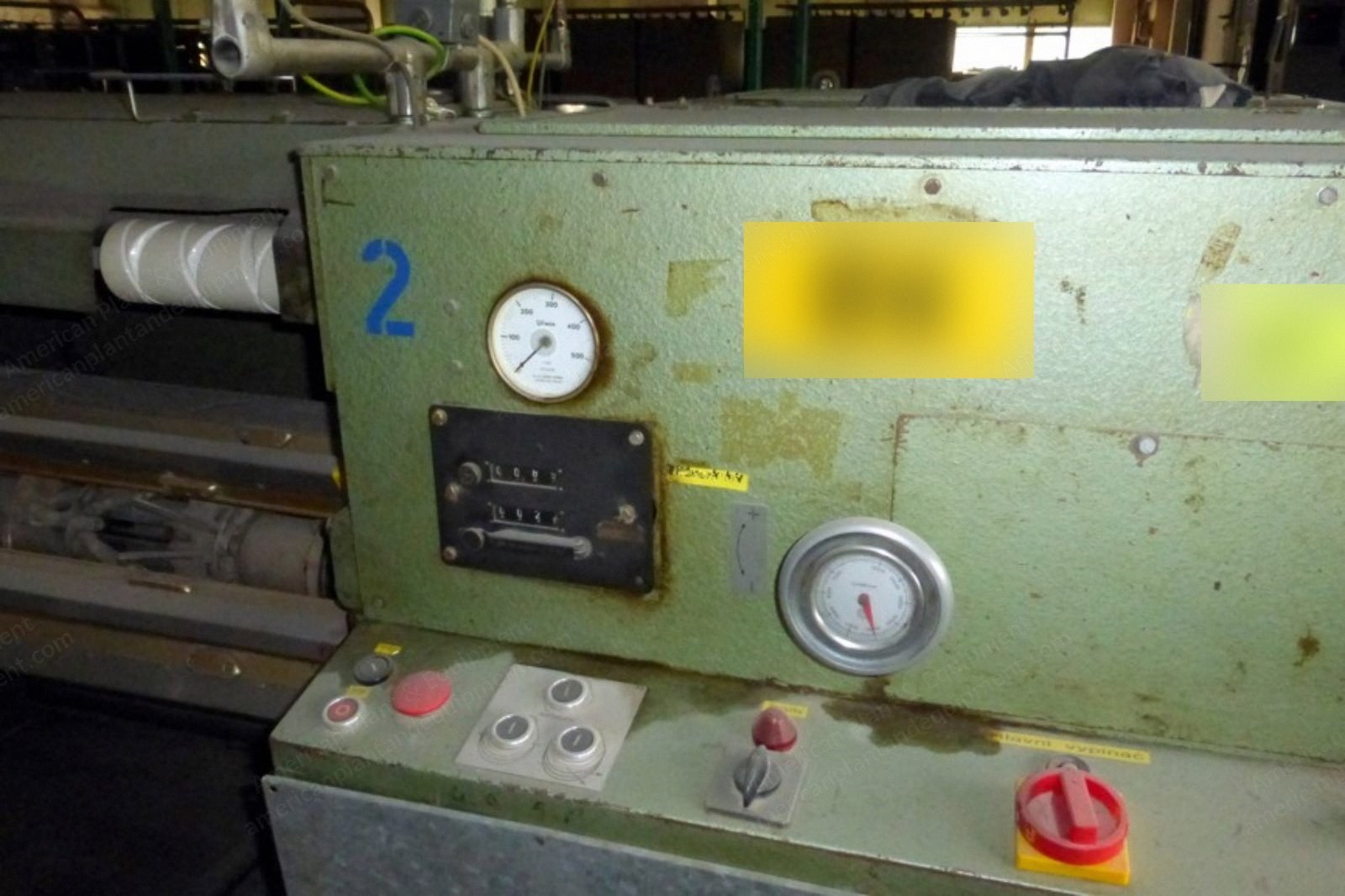 Croon & Lucke, D800 C, 1985, 16 Jumbo-Hanks, 3 to 4 kgs Capacity, 380V