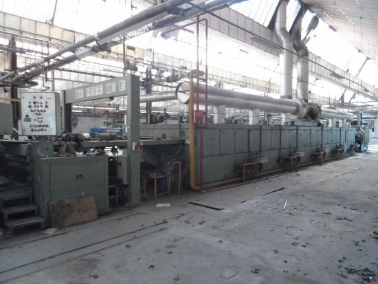 Monforts Stenter Frame, 1980, 1800mm, 5 Chambers, Gas Heated, Horizontal Pin Chain