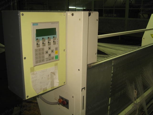 Sucker Muller Hacoba Sectional Warper, 1996, 3370mm, Double Creel, 560 Positions