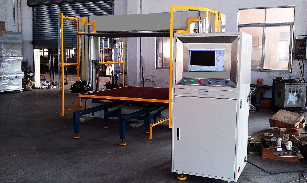 NovaStar, FN381, CNC Profile Cutting Machine, Vibrative Blade, 2000x2000x1250mm Max Cutting Size, 7 kW