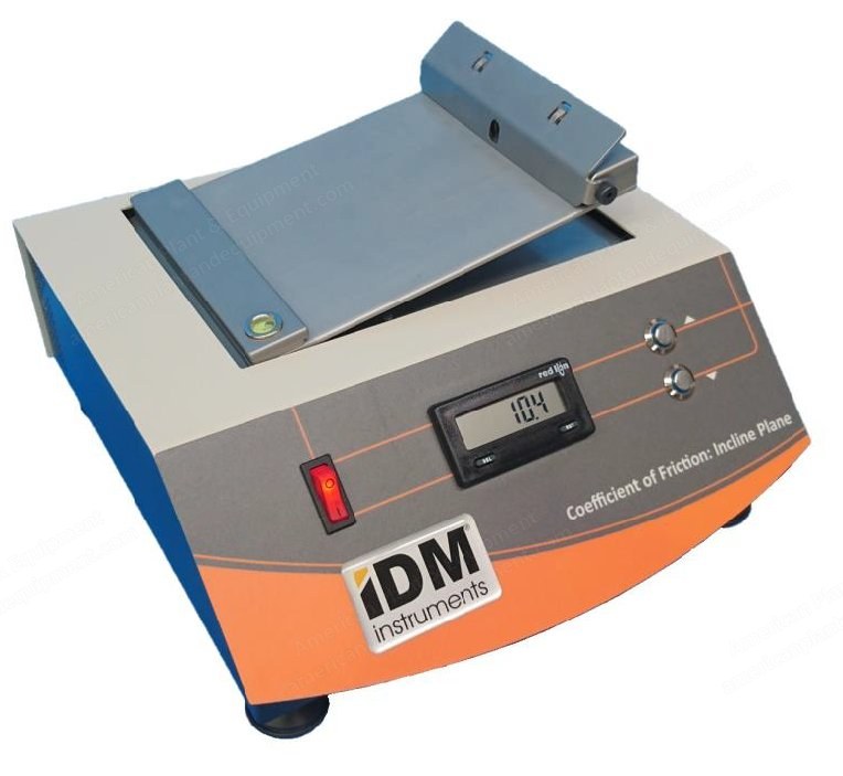 IDM Instruments, C0045, Coefficient of Friction Tester Incline Plane, Angle Inclination 0-60 deg, 220/240V