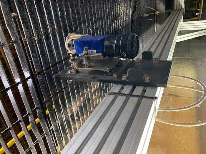 Mahlo Weft Straightener, 4000mm, 10 Rolls, 2 Inspection Stations