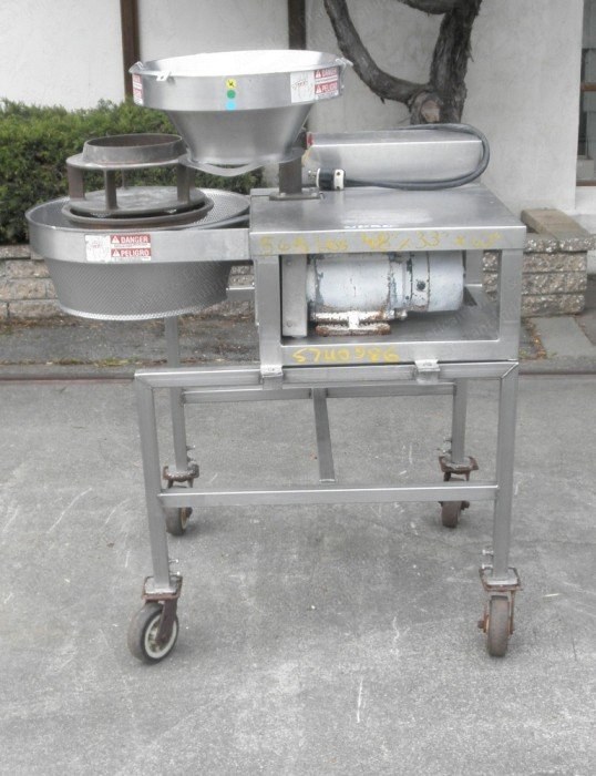 Stainless Steel Tank, 150 Gallon, 40x30 in, 3 HP Disc Agitator