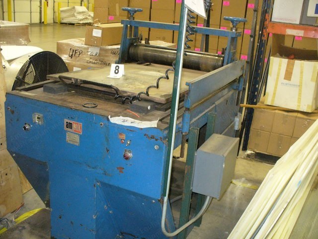 Ampak, 27-35R, Roll Press, 28.25x36.25 Inch Table, 3 Phase