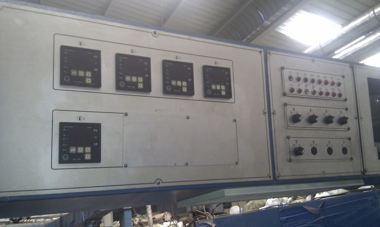 Ewha Tenter, 1998, 2400mm Working Width, 8 Chambers, Thermo-Oil