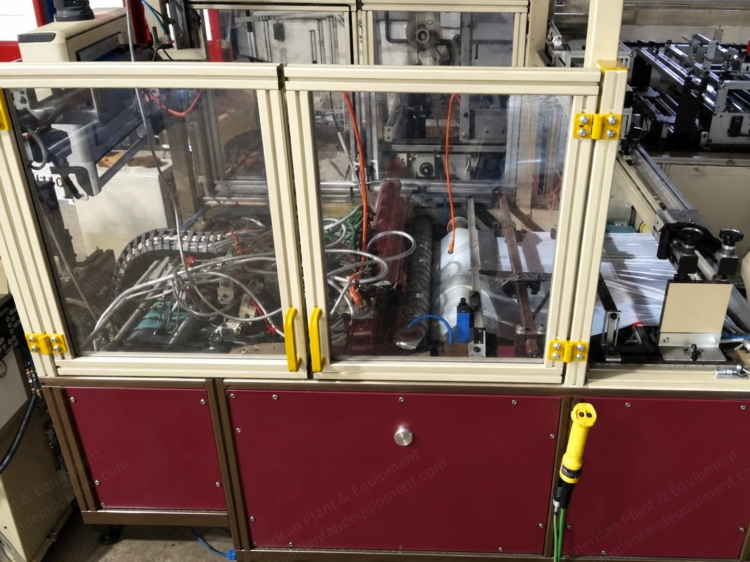 Stiegler, TS800, 1974, Side Seal Bag Making Machine, 750mm Sealing Width, Rebuilt to Servo in 2017 to 2018