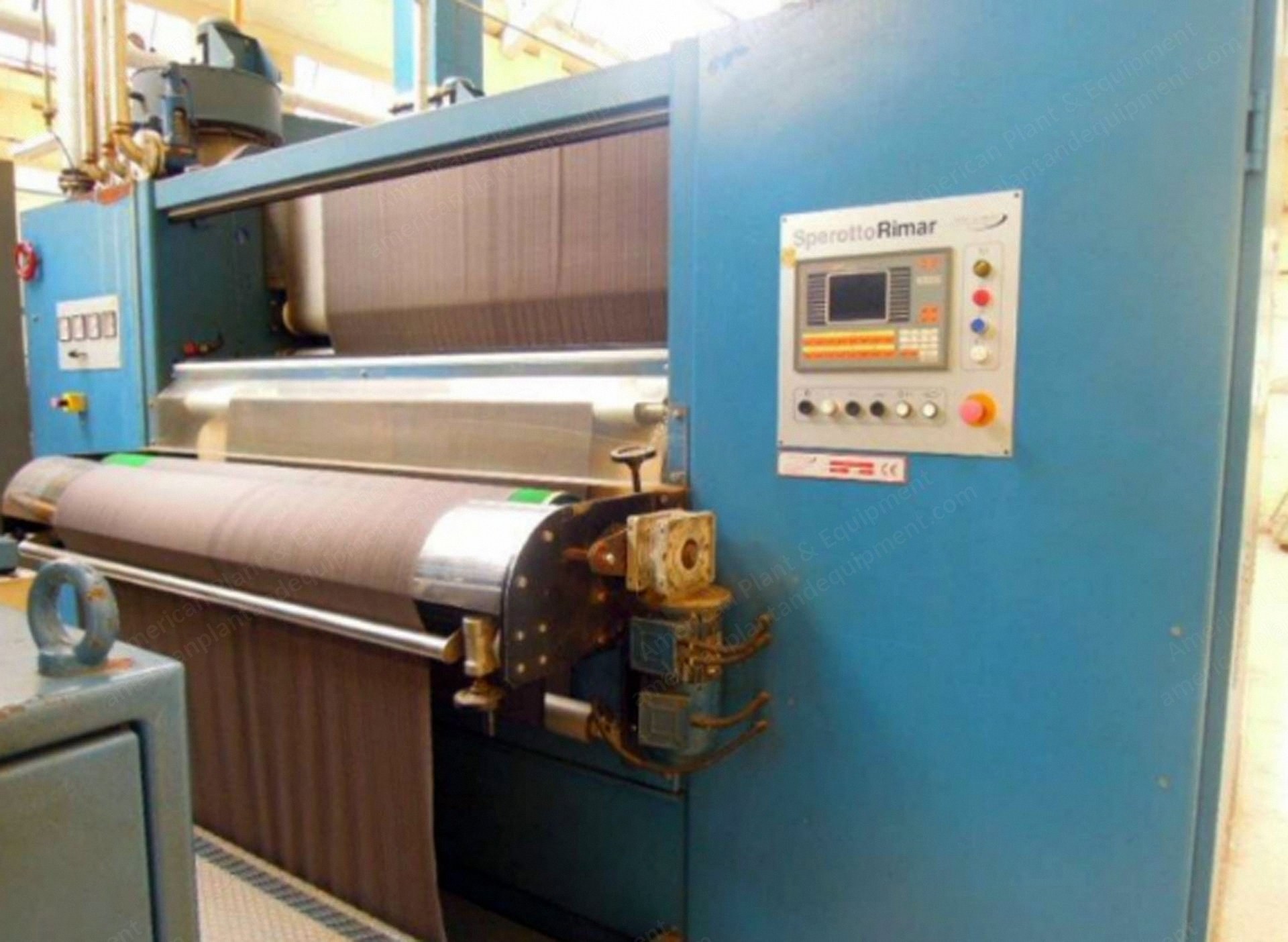 Sperotto Rimar, Decofast, 2003, Continuous Decatizing Underpressure Machine, Working Width 1800mm