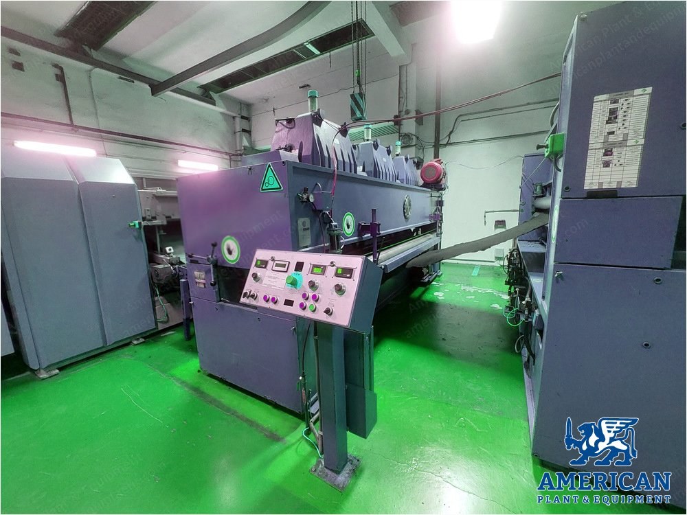 Fehrer, NL 9/S, 1988, Pre-Needle Loom, Working Width 3600mm, Single Board Downstroke, 3000 Needles/m, 1300 RPM