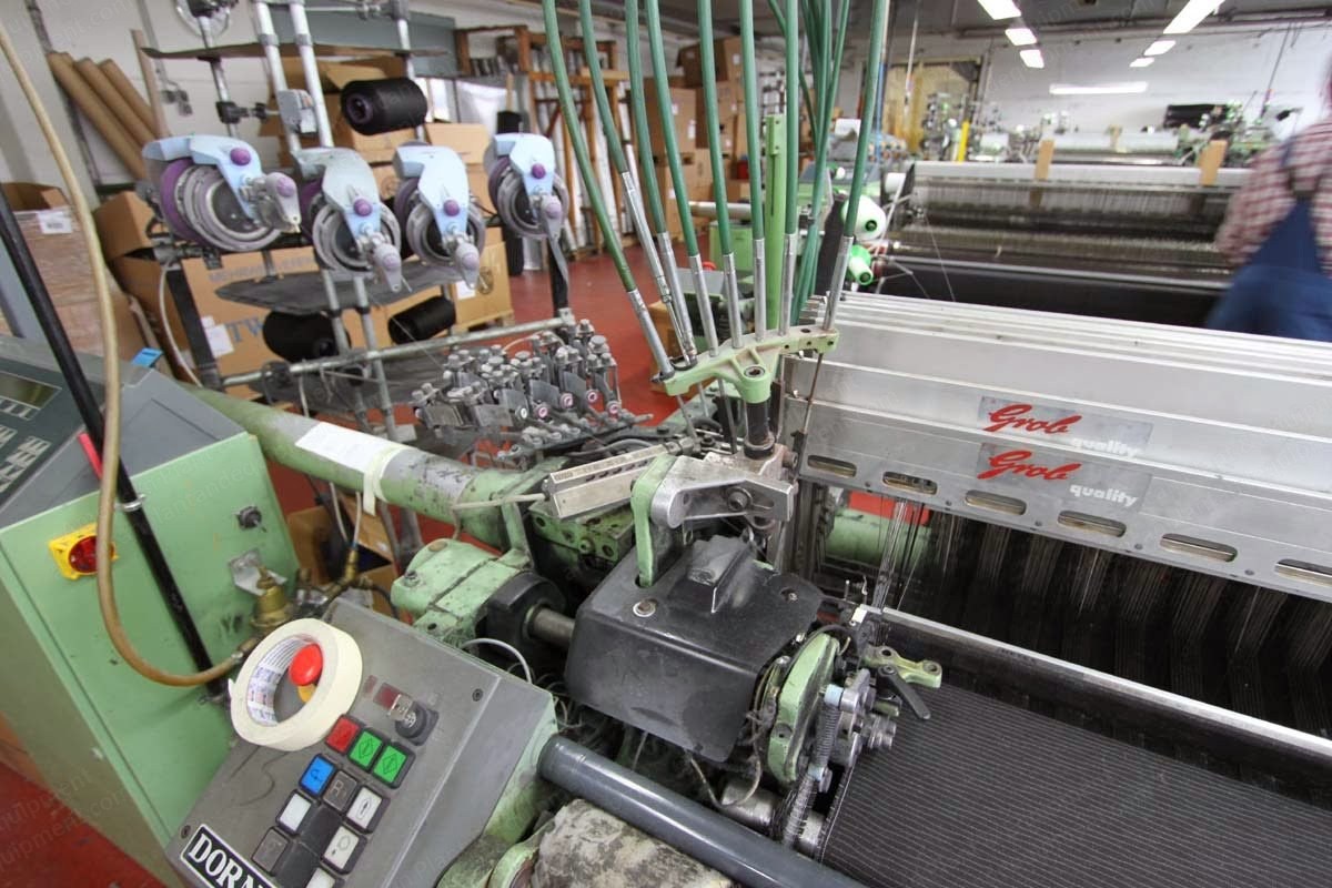 Dornier, HTV 8/SD, 1992, Rapier Loom, 2100mm Width, Staubli Electronic Dobby 2667, 8 Color