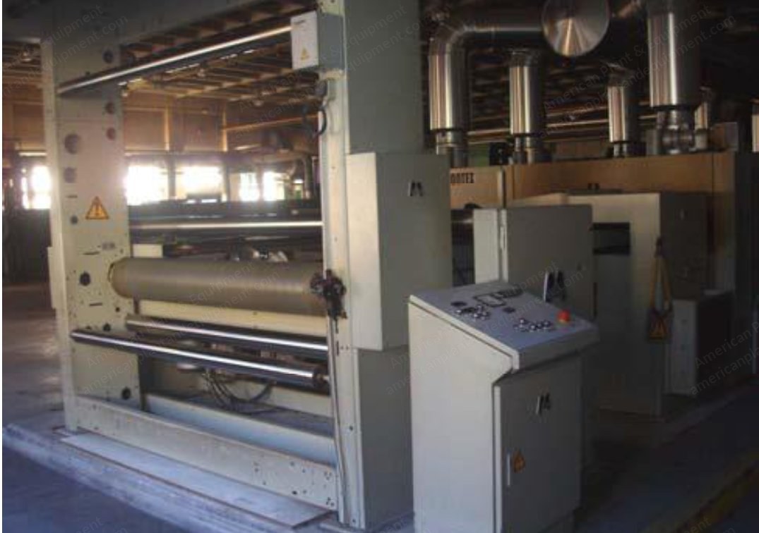 Monforts, Montex 6F, 1998, Drying & Thermo-Fixing Line, 1800mm Working Width, Pin Chain, Gas Heated, 6 Chambers