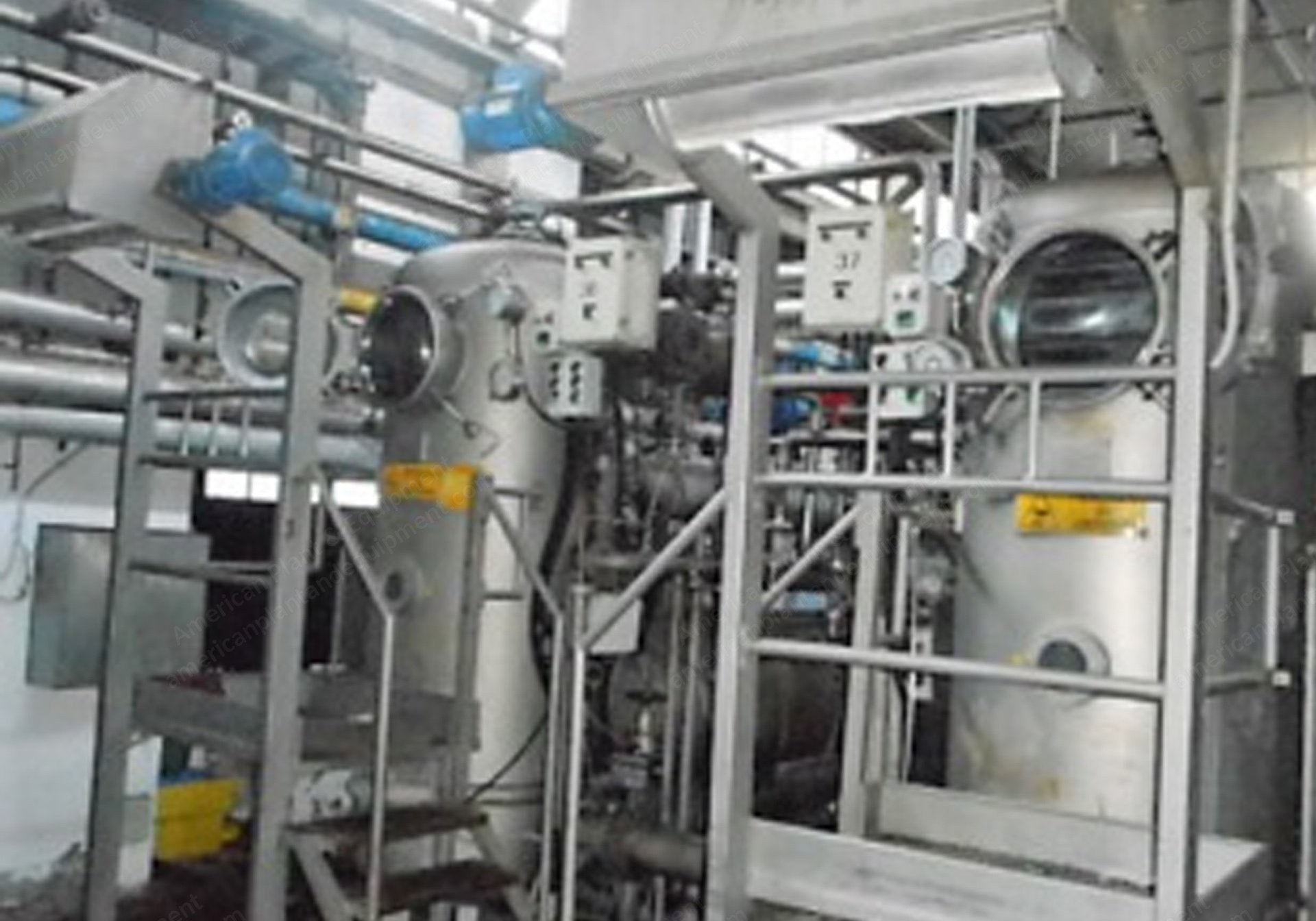 High Temperature Dye House, Caber, Laip, Brazzoli, Alea, 1980 to 1998, Jet Flow Dye Machines, Rope Opener, Relax Dryer