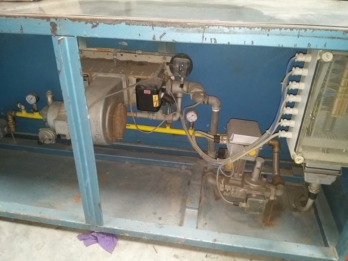 Ruckh, HDT 2000-V, 1990, Dryer, Working Width 2200mm, 1 Chamber, Steam and Gas Heated