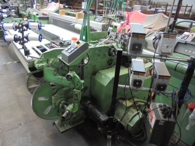 Dornier, HTV6/SD 220, 1995, Rapier Looms, Working Width 2200mm, 6 Colors, Staubli Dobby