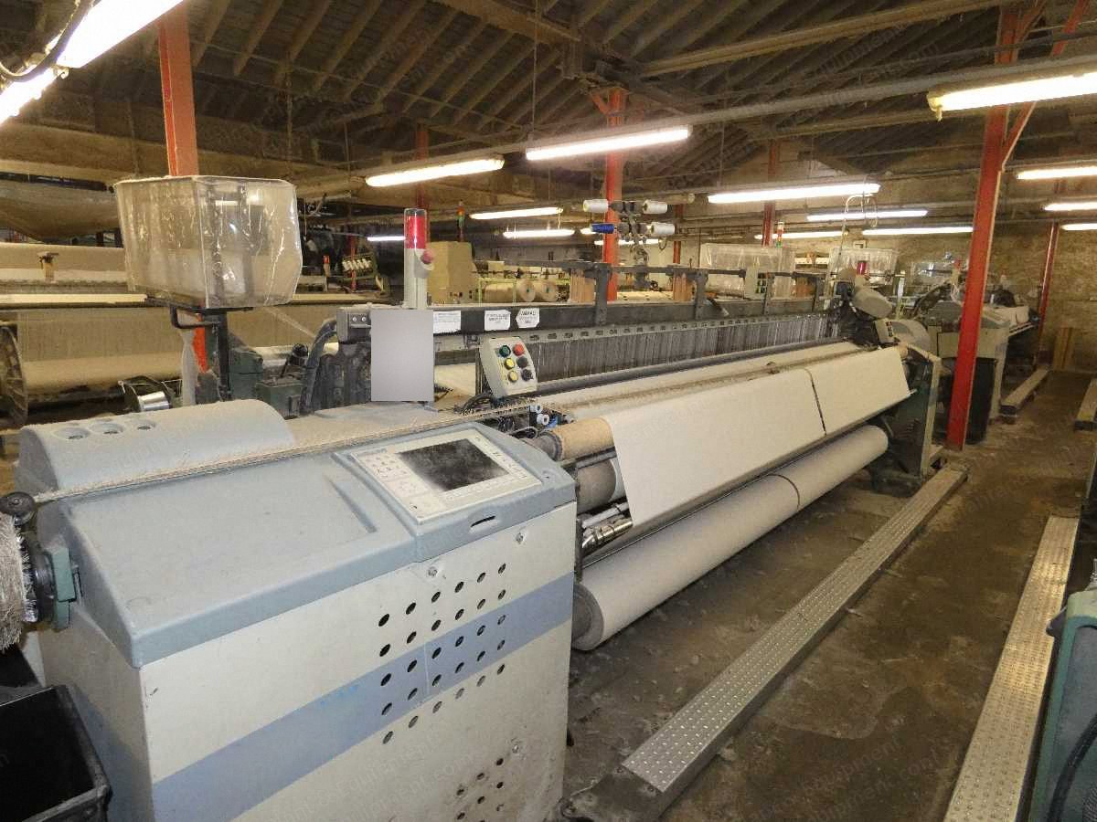 Picanol, Gamma 8-R, 1998, 3400mm Working Width, 8 Colors, Staubli 2670 Dobby