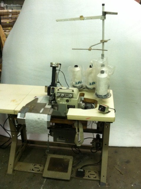 Porter, 2002, Serger Flanger, with Table, Motor, Needle Positioner