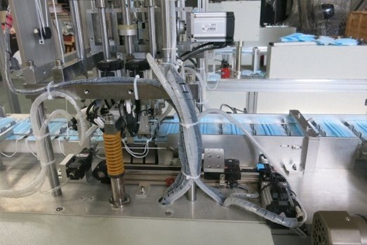 NovaStar, FM214, Automatic 3-Ply Surgical Mask Production Machine, 80 Masks per Minute, 11 kW