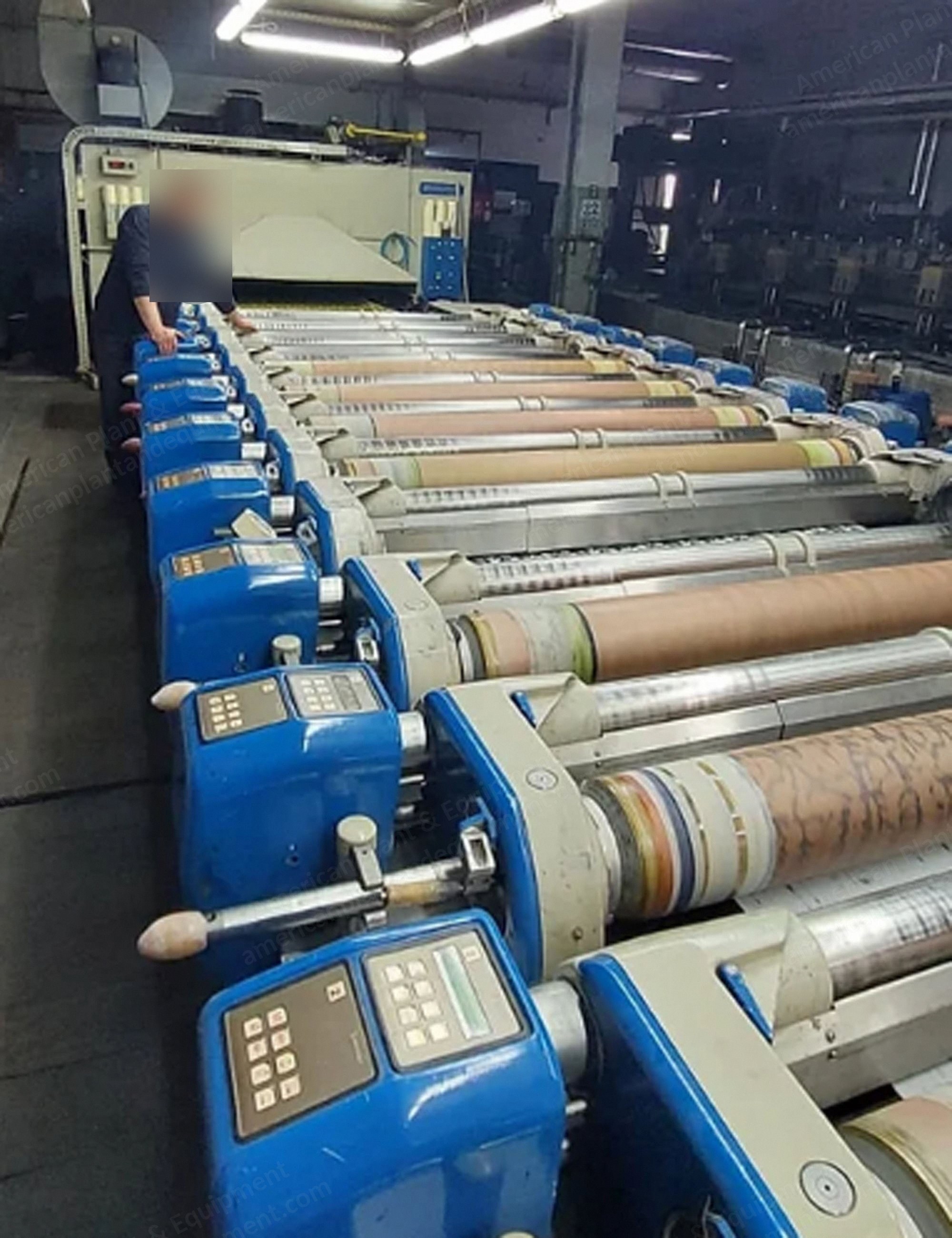 Johannes Zimmer, Rota-G, 2004, 12 Colors, 1850mm Printing Width, Gas Heated Dryer