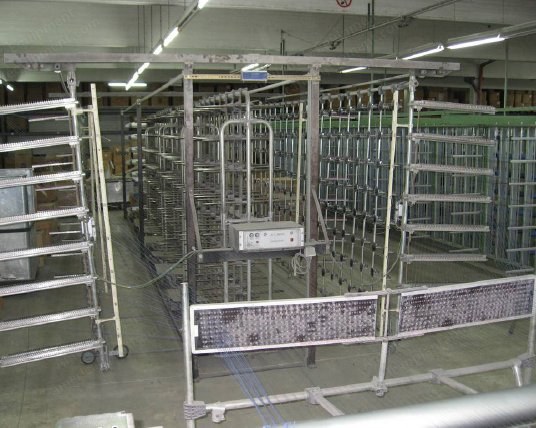 Warper and Creel, 42" Max Beam Diameter, 500 & 660 Creel Positions