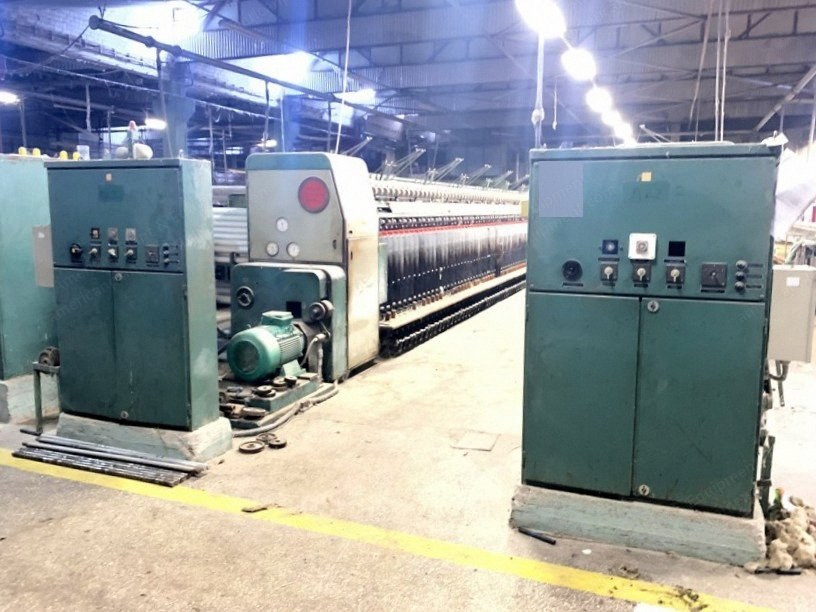 HDB, CBY, 1976, Woollen Ringspinning Frame, 150 Spindles, 165mm Pitch, 127mm Ring Diameter