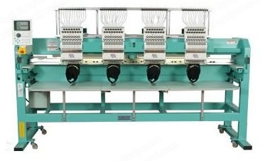 Tajima, TFMXII-C1504, 2005, 4 Head, 15 Needles, Stretch
