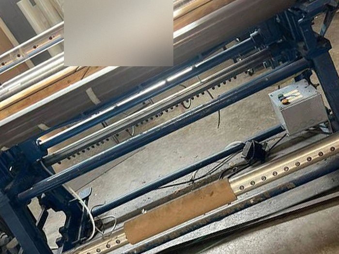 Cameron, Duplex Center Surface Slitter Rewinder, 56" Width, 58" Face, 32" Unwind, 18" Rewind, 10 HP