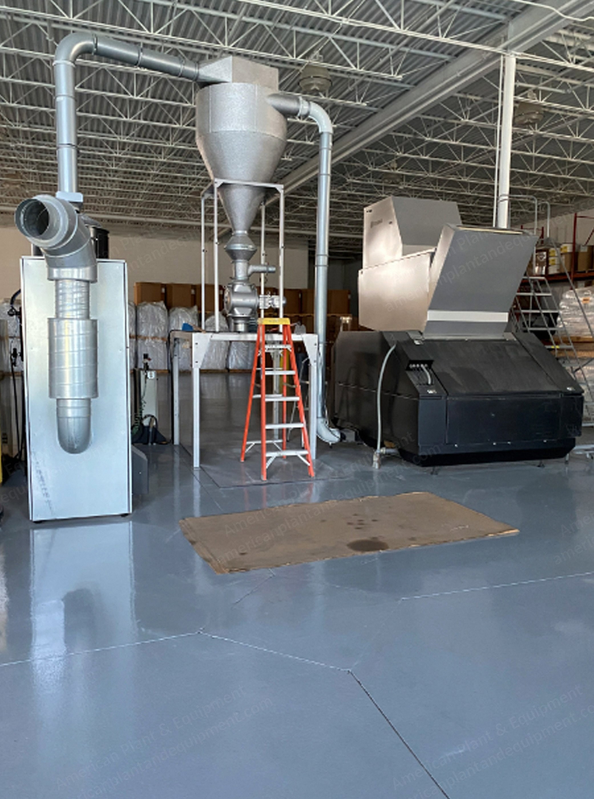 Rapid, 2436, 2000, 24x36 Inch Granulator, 100HP, 3 Blade V Rotor