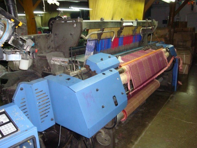 Vamatex and Panther Shuttleless Jacquard Weaving Looms, 1900-3400mm, 1998-2004