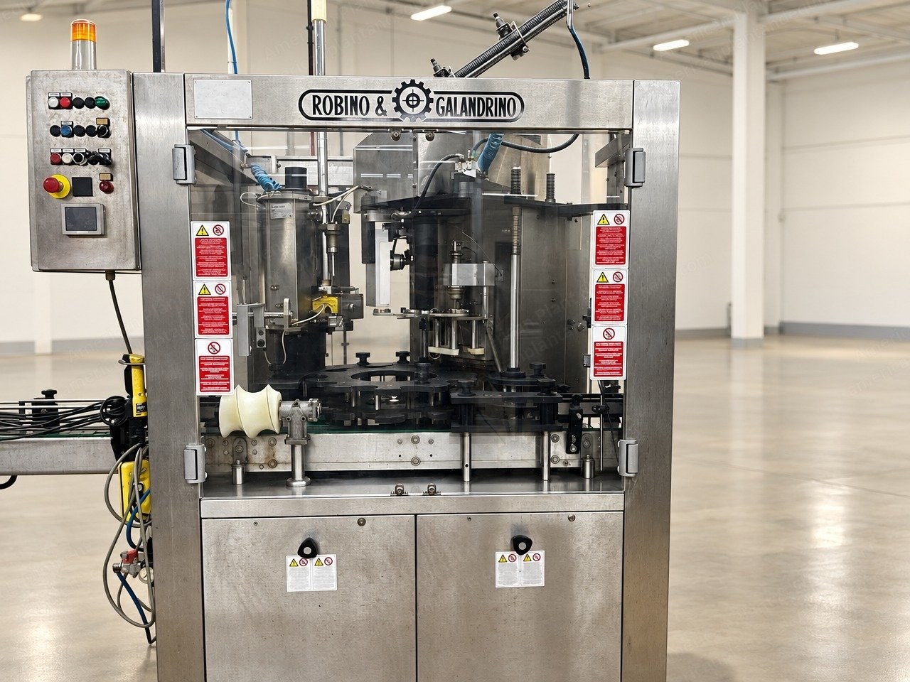 Robino & Galandrino, Sparkling Wine Bottling Line for Non-Returnable Glass Bottles, 2015, 1,800 to 2,500 Bottles/h