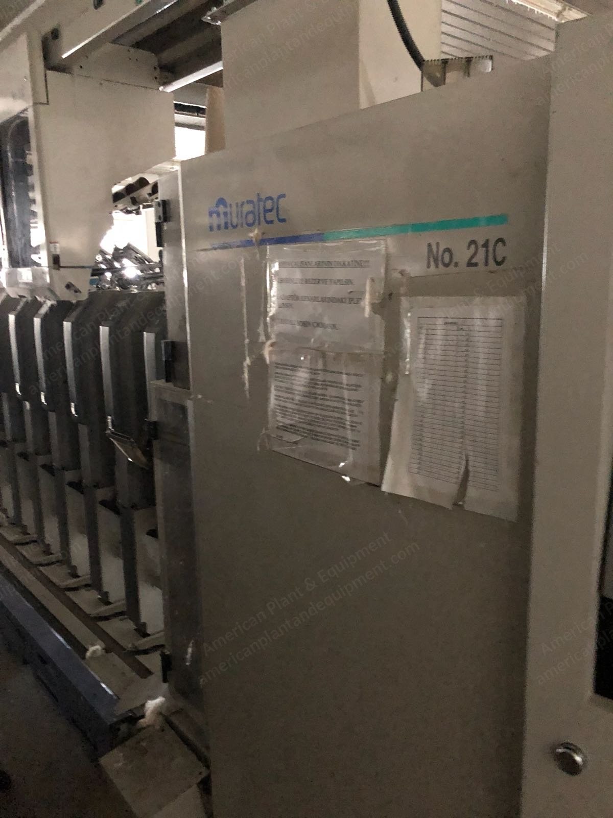 Murata, 21C CBF, 2003, 60 Drums, Loepfe Yarn Master Clearer, 6" Traverse, Waxing