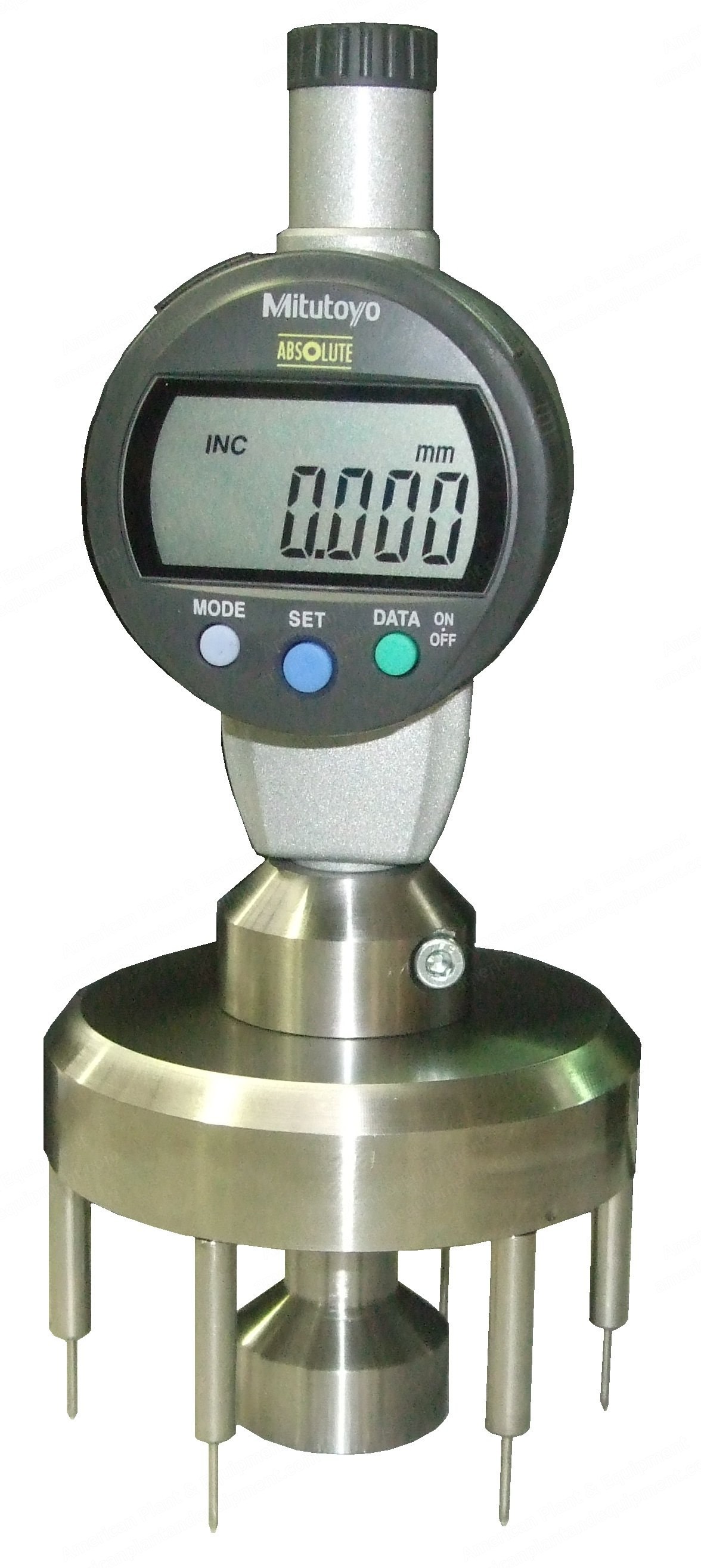 IDM, T0025, Carpet Pile Thickness Gauge, Range 0-25.4mm, Resolution 0.001mm