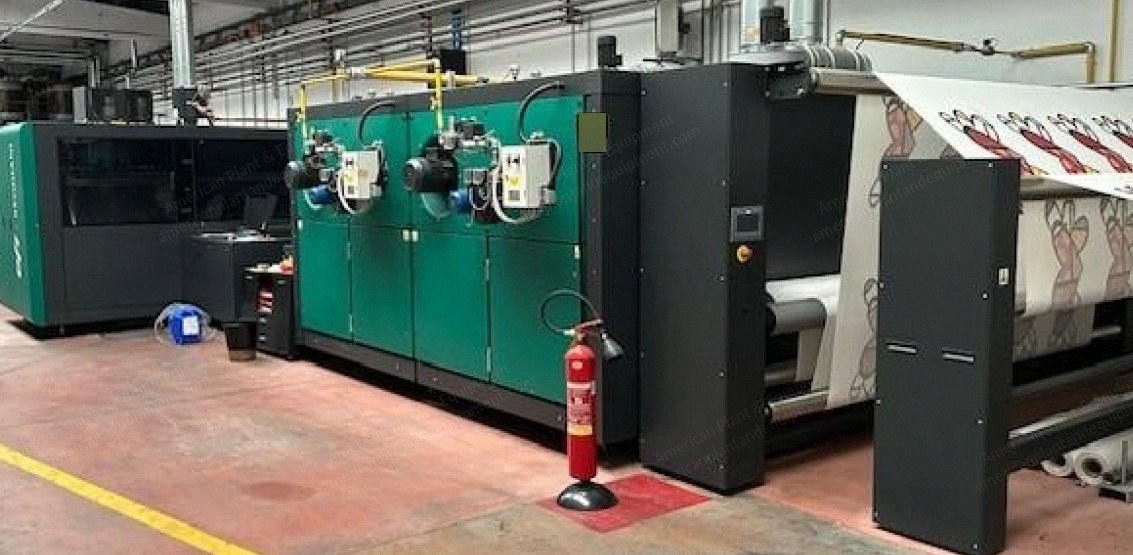 Reggiani, Renoir-Power 340/32, 2021, Digital Ink-Jet Printer, 3400mm Width, 32 Heads, 8 Colors