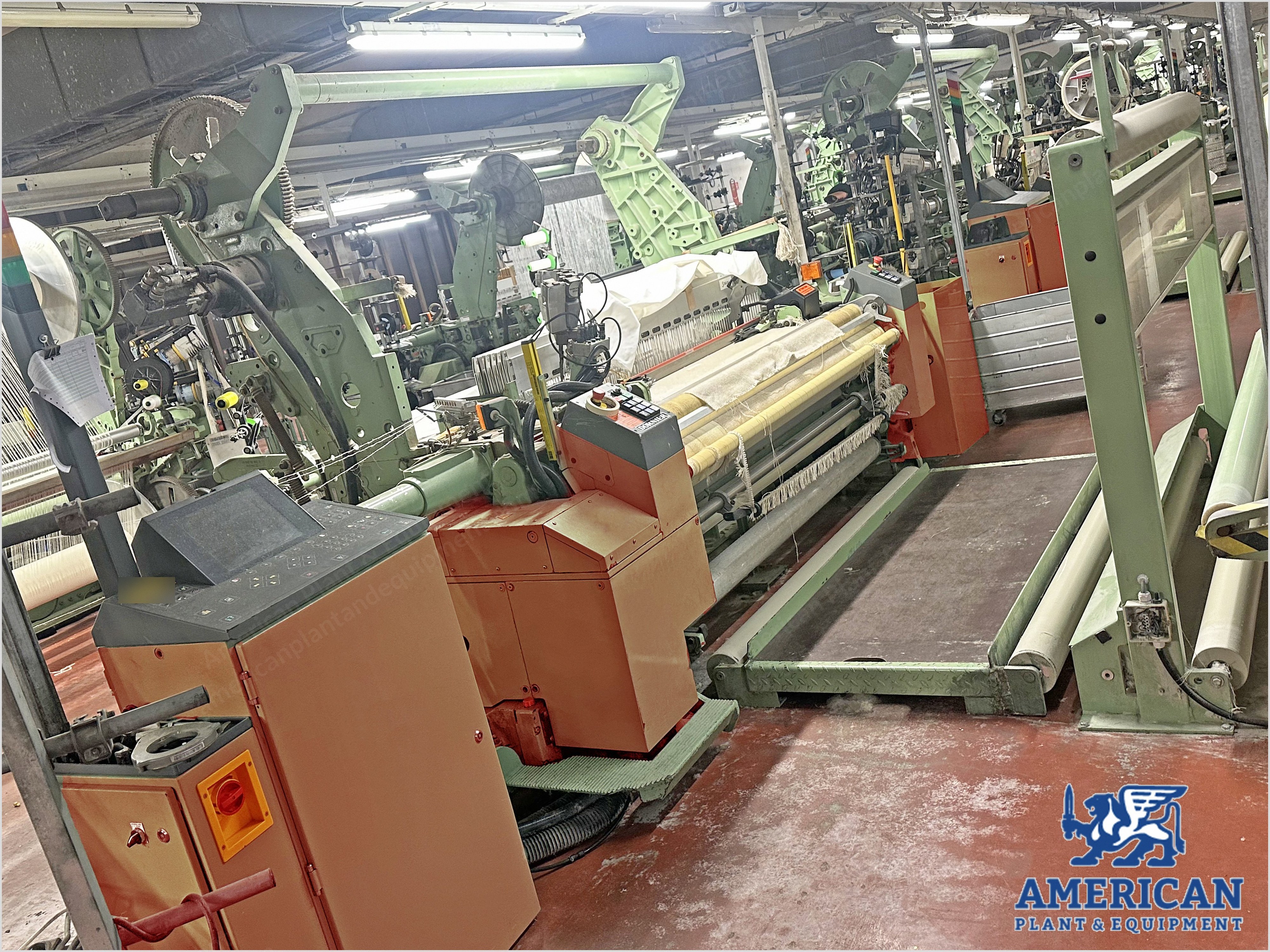 Dornier, PTV, 2003, Rapier Looms, 1900mm Width, Staubli Dobby 2670/2, Upper Beam