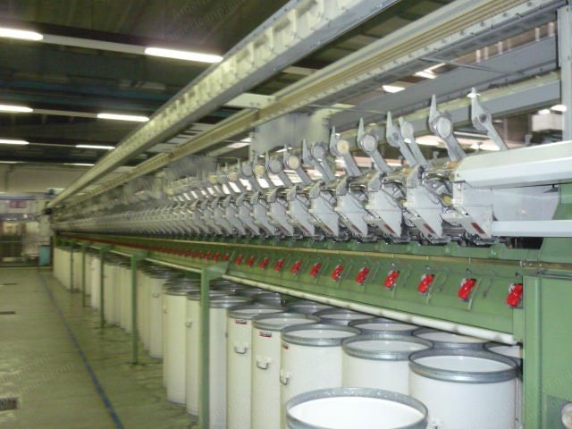 Schlafhorst, SE9 ACO288, 1998, Complete Open-End Spinning Plant, 10000kg/day Capacity