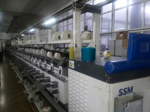 SSM, CW2-W, 2008, 60 Spindles, 152mm Traverse, Luwa Blower