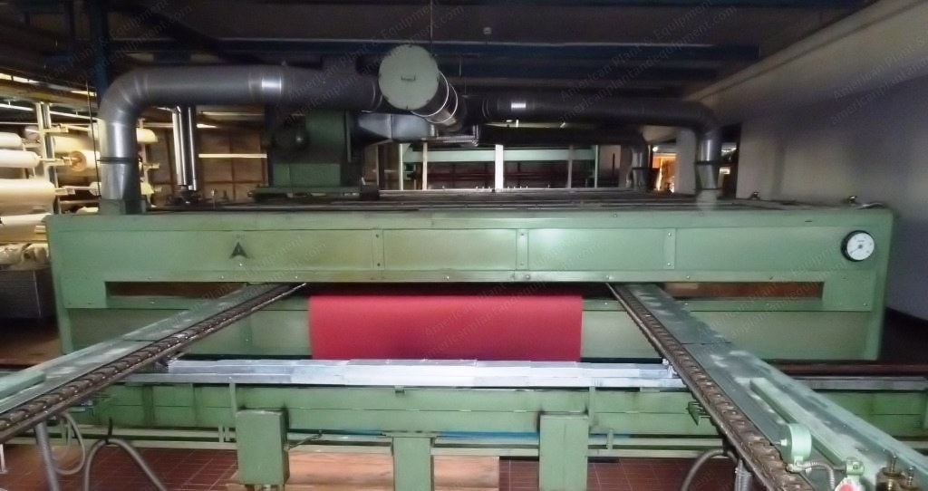 Artos Stenter Frame, 1975, 5200mm Working Width, Steam/Oil Heated