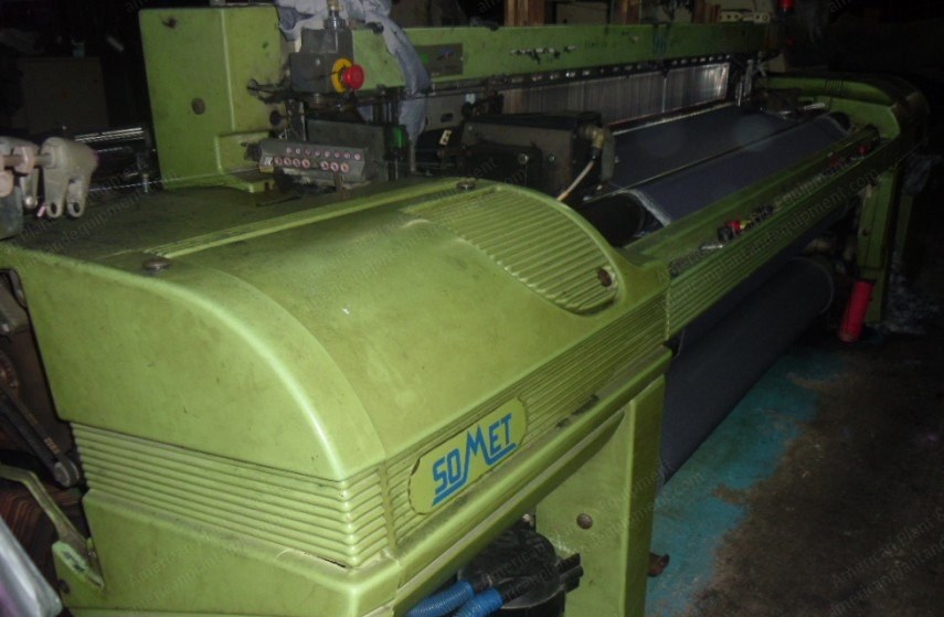 Somet, Super Excel, 2003, 1900mm Working Width, 2668 Electronic Dobby, 10 Heald Frames