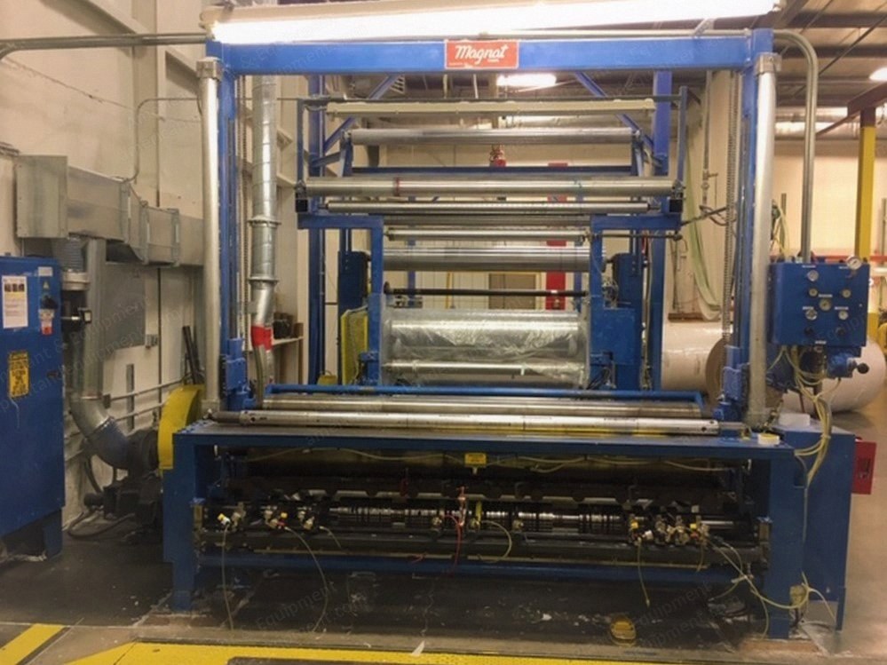 Magnat, 2-Drum Winder, 93" Width, 12" Bed Rolls, 53" Rewind Diameter
