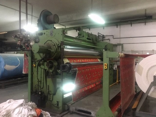 Kusters Calender, 3200mm, Oil Heated, Racolan Cylinder, 1993