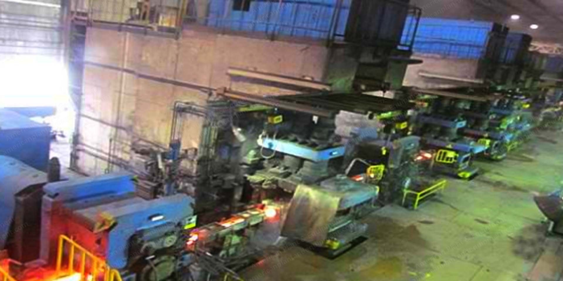 Combined Bar, Rebar & Wire Rod Mill, 400,000 TPY, 60 t/h Reheating Furnace, 31-Stand