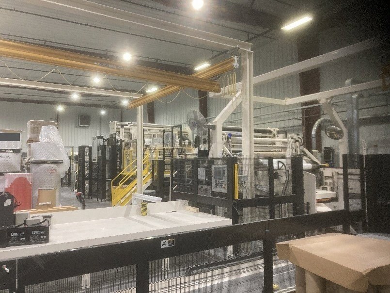 Nordson, Hotmelt Lamination Line, 2021, Coating Width 2400mm, Web Width 1200-2400mm, with Rewinders and Unwinders