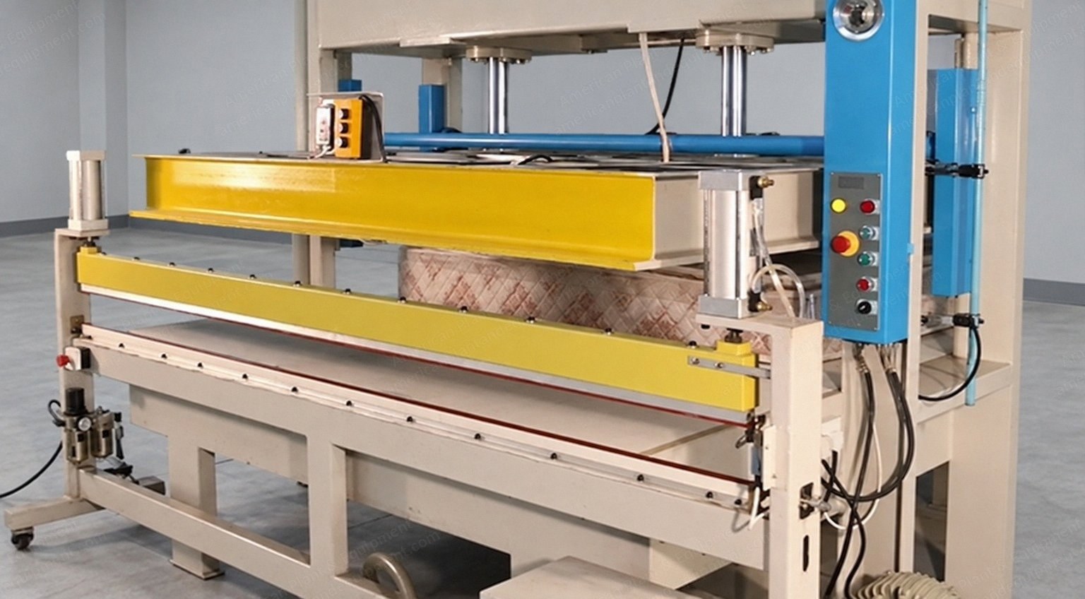 NovaStar, MP119, Semi-Automatic Mattress Compression Machine, 2100x2200mm Platen, 50 Ton Pressure