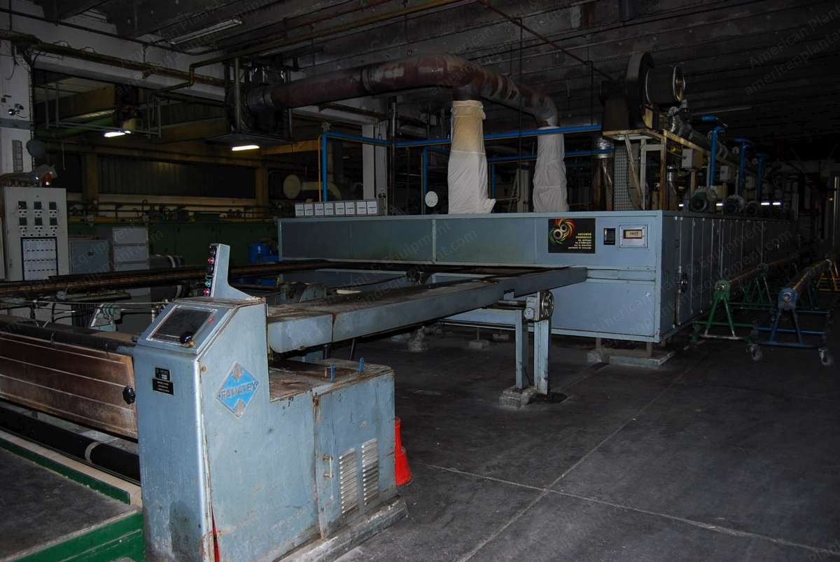 Famatex, Tenter, 1970, 4200mm Working Width, 6 Compartments, Gas Heated, Clip Chain