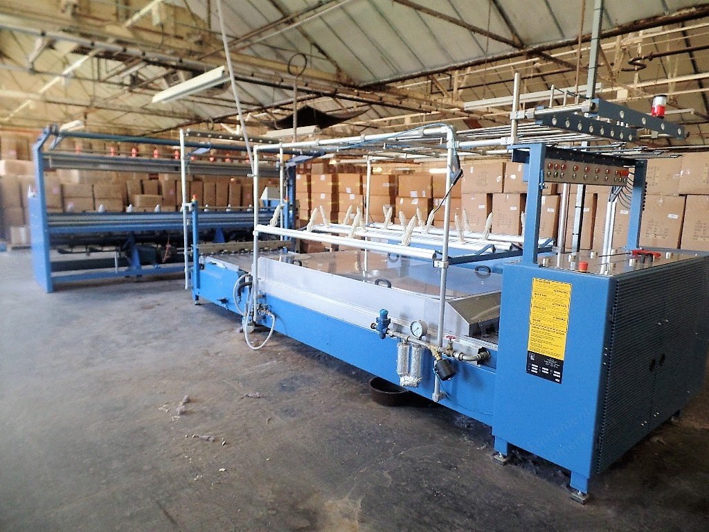 Croone & Lucke, KG800, 2012, Steaming and Balling Machine, 8 Positions, 110mm Belt Width